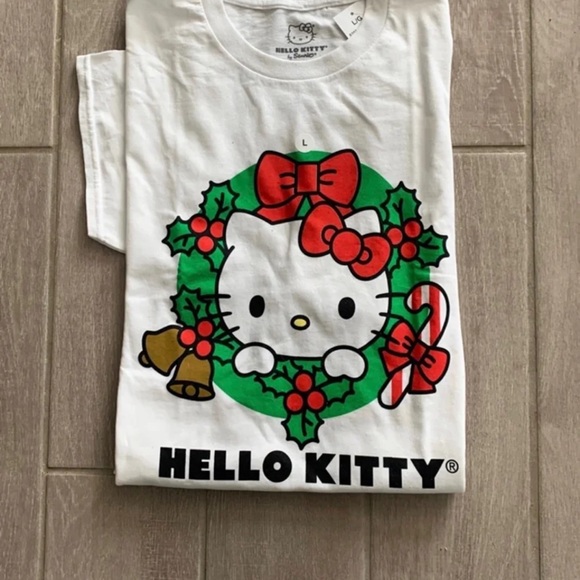 Hello Kitty Tops New Hello Kitty Christmas Shirt Poshmark